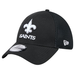 New Era New Orleans Saints Black Main Neo 39THIRTY Flex Hat outlet