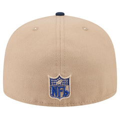 New York Giants New Era Wordmark Logo Main 59FIFTY Fitted Hat - Tan sale