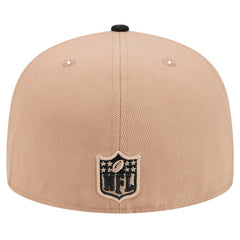 Pittsburgh Steelers New Era Logo Main 59FIFTY Fitted Hat - Tan sale