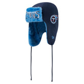 Tennessee Titans New Era Helmet Head Trapper Knit Hat - Navy sale
