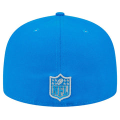 Detroit Lions New Era Main Side Patch 59FIFTY Fitted Hat - Blue outlet
