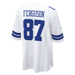 Jake Ferguson Dallas Cowboys Game Jersey - White | Nike on sale