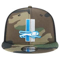 New Era Detroit Lions Camo Alternate Logo Main Trucker 9FIFTY Snapback Hat online