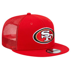 San Francisco 49ers New Era Main Trucker 9FIFTY Snapback Hat - Scarlet online