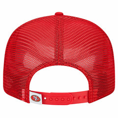 San Francisco 49ers New Era Main Trucker 9FIFTY Snapback Hat - Scarlet online