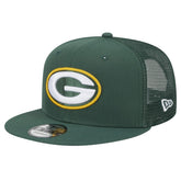 Green Bay Packers New Era Main Trucker 9FIFTY Snapback Hat - Green discount