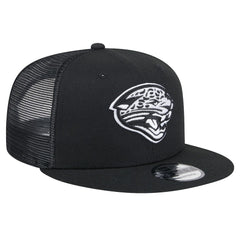 New Era Jacksonville Jaguars Black Main Trucker 9FIFTY Snapback Hat online