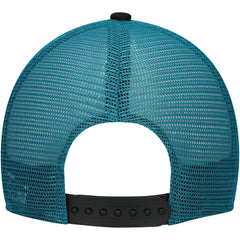 Jacksonville Jaguars New Era Youth A-Frame 9FORTY Trucker Adjustable Hat - Black discount