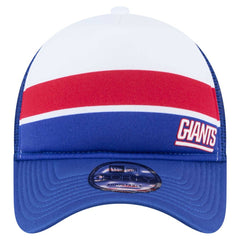 New York Giants New Era Youth Sport Night Color Block 9FORTY A-Frame Trucker Adjustable Hat - Royal on sale