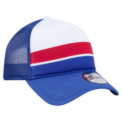 New York Giants New Era Youth Sport Night Color Block 9FORTY A-Frame Trucker Adjustable Hat - Royal on sale