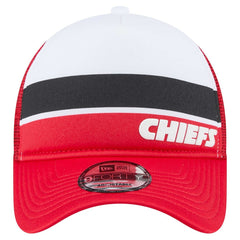 Kansas City Chiefs New Era Preschool Sport Night Color Block 9FORTY A-Frame Trucker Adjustable Hat - Red sale