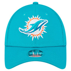 Miami Dolphins New Era Preschool Main 9FORTY Adjustable Hat - Aqua sale