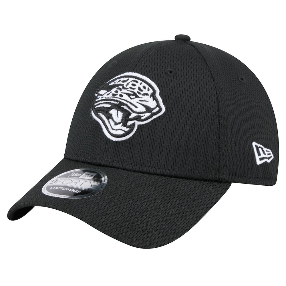 New Era Jacksonville Jaguars Black Main B-Dub 9FORTY Adjustable Hat sale