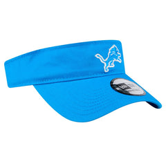 Detroit Lions New Era Main Adjustable Visor - Blue discount
