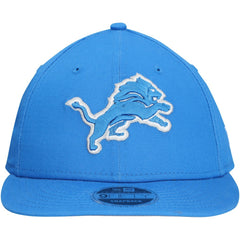 Detroit Lions New Era Main Low Profile 9FIFTY Snapback Hat - Blue on sale