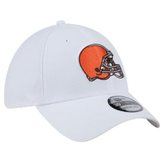 Cleveland Browns New Era Main 39THIRTY Flex Hat - White on sale