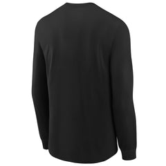 Toronto Raptors Youth Swoosh Long Sleeve T-Shirt - Black | Nike outlet