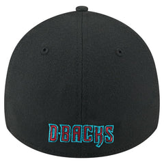 Arizona Diamondbacks Logo 39THIRTY Flex Hat - Black | New Era