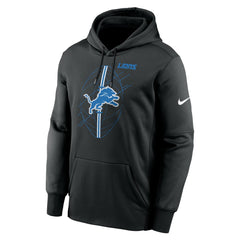 Detroit Lions Team Performance Pullover Hoodie - Black | Nike on sale