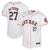 Jose Altuve Houston Astros Youth Home Limited Player Jersey - White | Nike