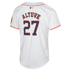 Jose Altuve Houston Astros Youth Home Limited Player Jersey - White | Nike