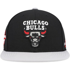 Chicago Bulls Core Snapback Hat - Black/Gray | Mitchell & Ness cheap