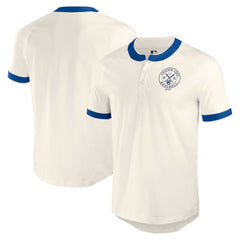 Chicago Cubs Darius Rucker Collection Henley Raglan T-Shirt - White