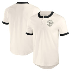San Francisco Giants Darius Rucker Collection Henley Raglan T-Shirt - White