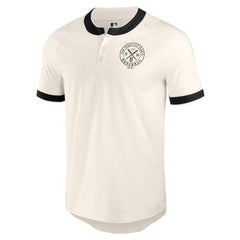 San Francisco Giants Darius Rucker Collection Henley Raglan T-Shirt - White