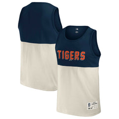 Detroit Tigers Darius Rucker Collection Colorblock Tank Top - Navy
