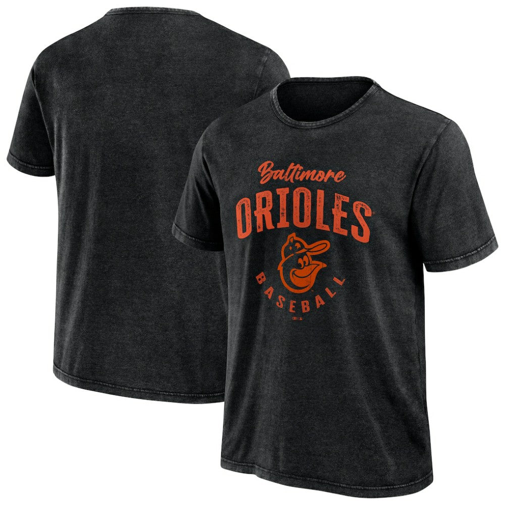 Baltimore Orioles Darius Rucker Collection Cooperstown Collection Washed T-Shirt - Black