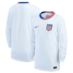 USMNT Youth 2024 Home Replica Long Sleeve Jersey - White | Nike shop