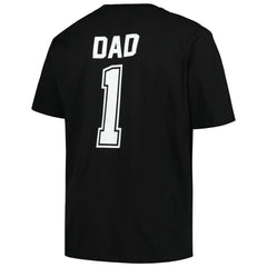 Chicago White Sox Profile Big & Tall #1 Dad T-Shirt - Black