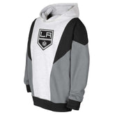 Los Angeles Kings Youth Champion League Fleece Pullover Hoodie Ash/Black