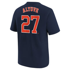 Jose Altuve Houston Astros Youth Name & Number T-Shirt - Navy | Nike