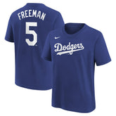 Freddie Freeman Los Angeles Dodgers Youth Name & Number T-Shirt - Royal | Nike