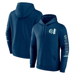 Seattle Kraken Fanatics Revolution Pullover Hoodie Deep Sea Blue