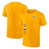 Nashville Predators Fanatics Represent T-Shirt Gold