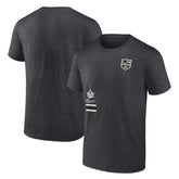 Los Angeles Kings Fanatics Represent T-Shirt Heather Charcoal