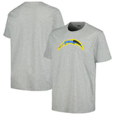 Los Angeles Chargers New Era Camo Logo T-Shirt - Gray online