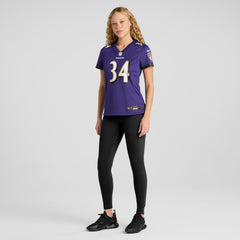 Keaton Mitchell Baltimore Ravens Women's Game Jersey - Purple | Nike discount
