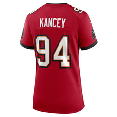 Calijah Kancey Tampa Bay Buccaneers Women's Game Jersey - Red | Nike discount