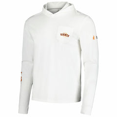 San Francisco Giants johnnie-O Eddie Long Sleeve Hoodie T-Shirt - White