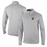 Vegas Golden Knights Columbia Wickham Hills Omni-Wick Quarter-Zip Jacket Gray