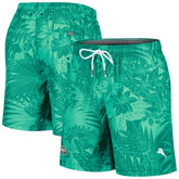 New York Jets Santiago Palms Board Shorts - Green cheap
