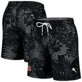 Cincinnati Bengals Santiago Palms Board Shorts - Black cheap