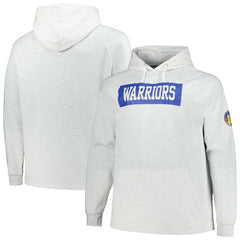 Golden State Warriors Big & Tall Raglan Tri-Blend Pullover Hoodie sale - Ash | Fanatics cheap