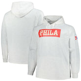 Philadelphia 76ers Big & Tall Raglan Tri-Blend Pullover Hoodie - Ash | Fanatics outlet