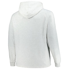 New York Knicks Big & Tall Raglan Tri-Blend Pullover Hoodie - Ash | Fanatics on sale