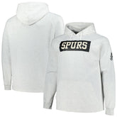 San Antonio Spurs Big & Tall Raglan Tri-Blend Pullover Hoodie - Ash | Fanatics on sale